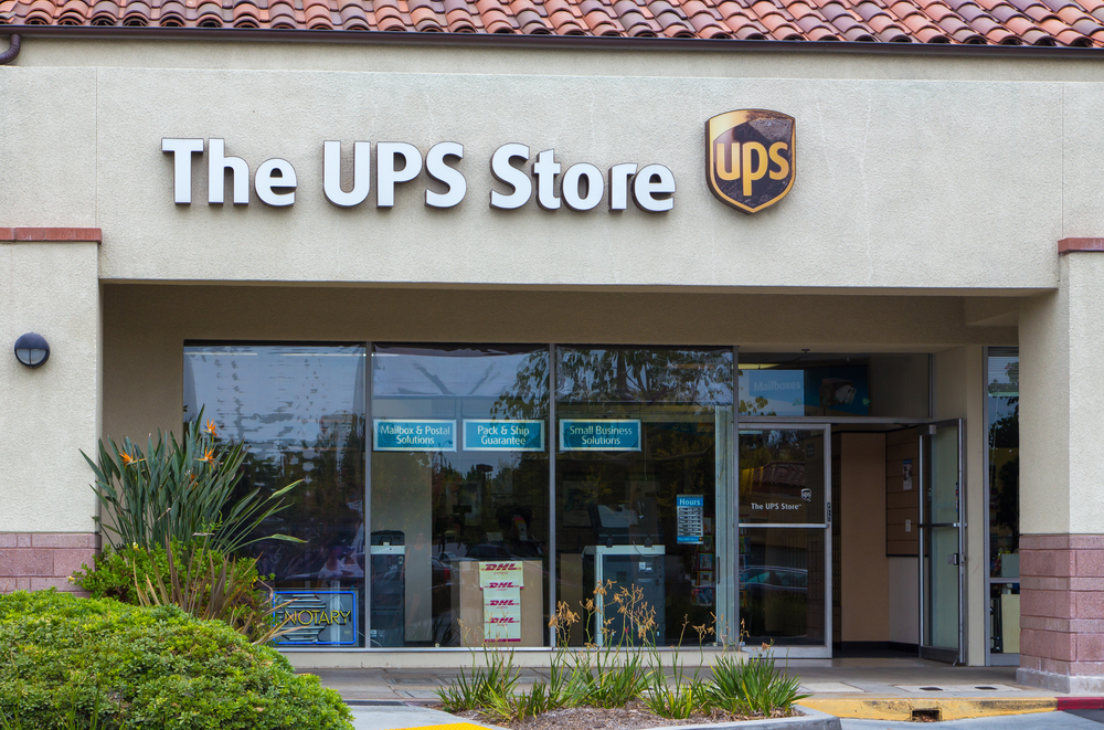 UPS Store Exterior