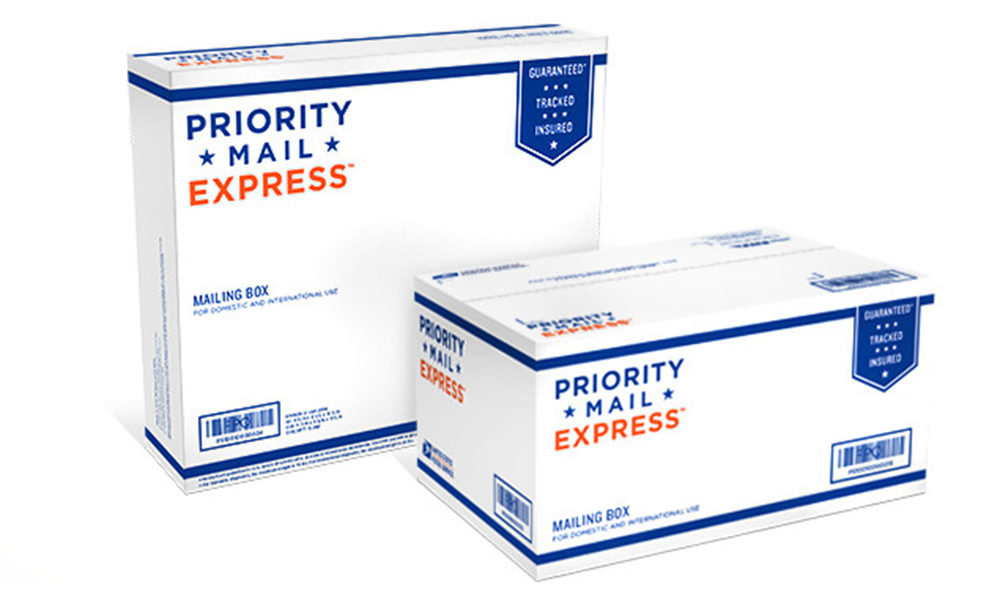 USPS priority mail express boxes