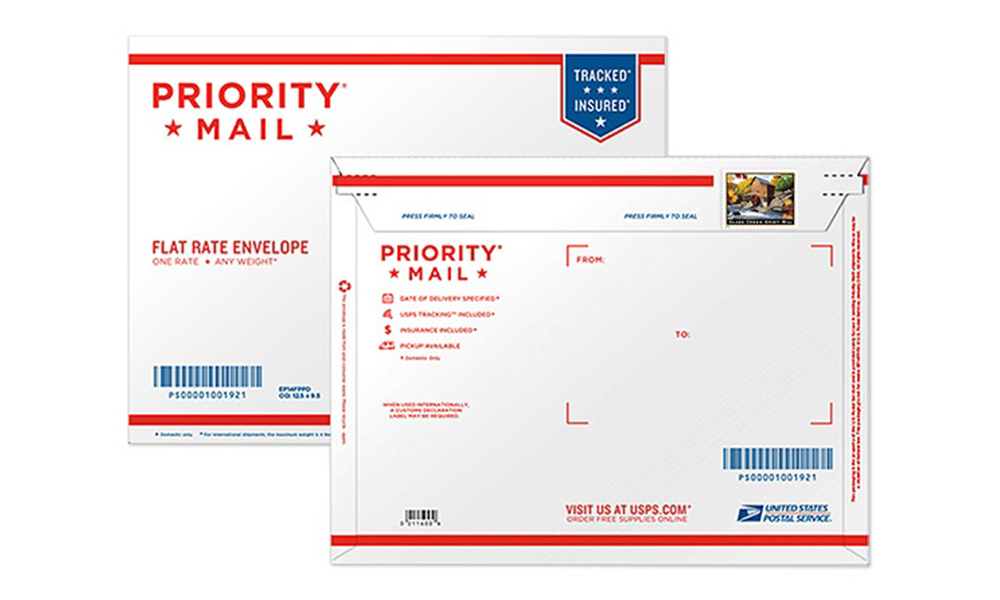USPS priority mail flat rate envelopes | Shipping School