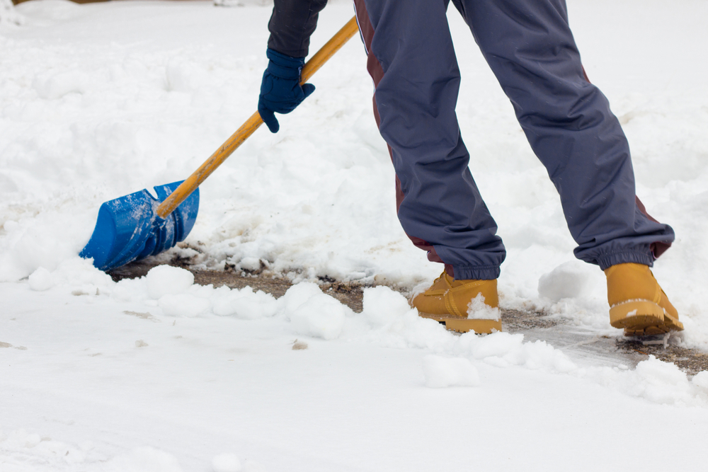 Shoveling Sidewalks is a way to help your local letter carrier this winter