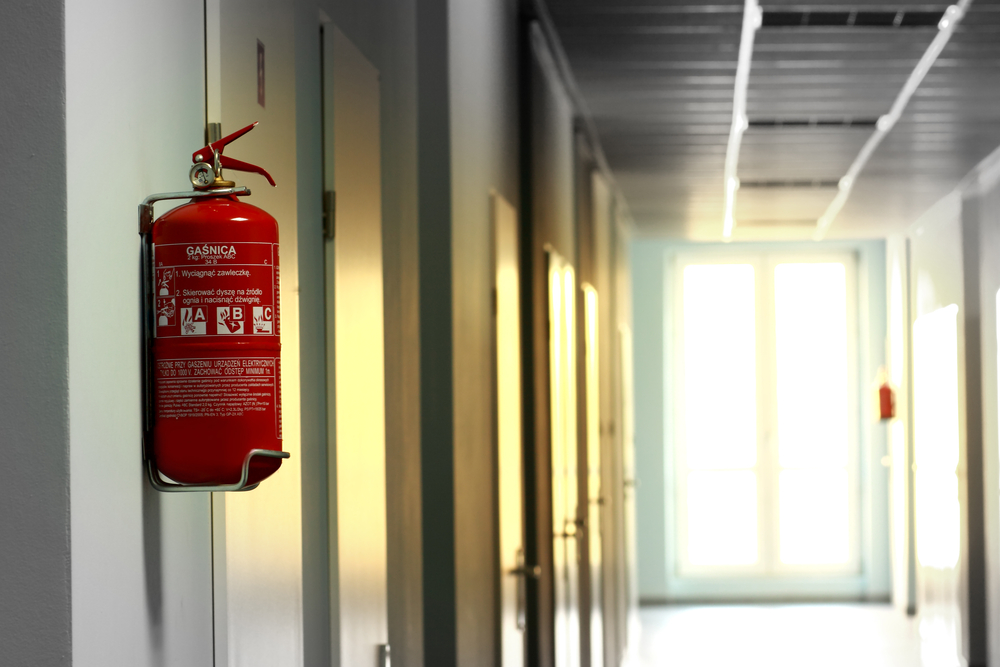 ship fire extinguishers with any major carrier
