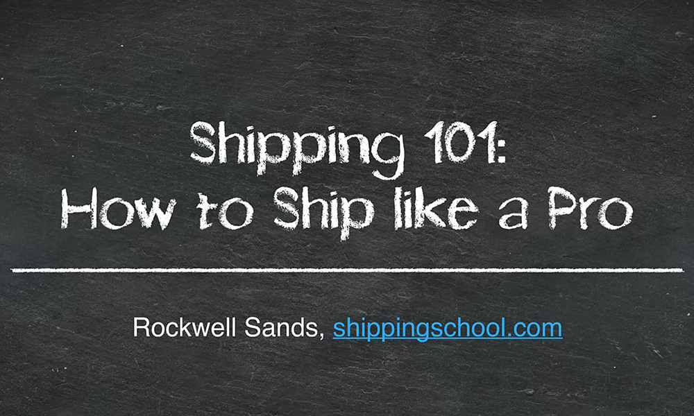 How to Ship Like a Pro