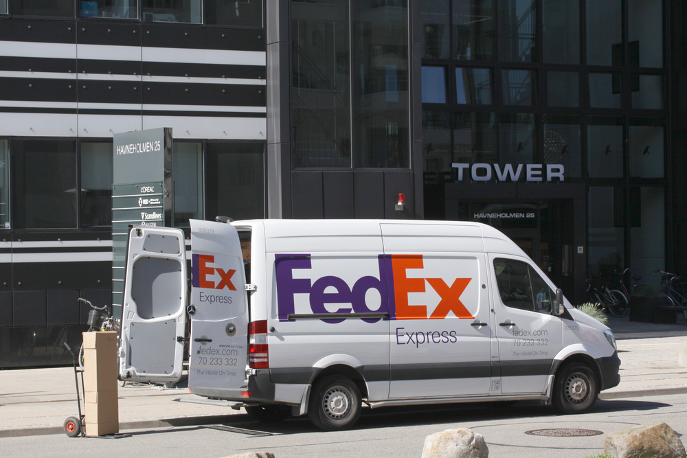 FedEx Caps Shipments