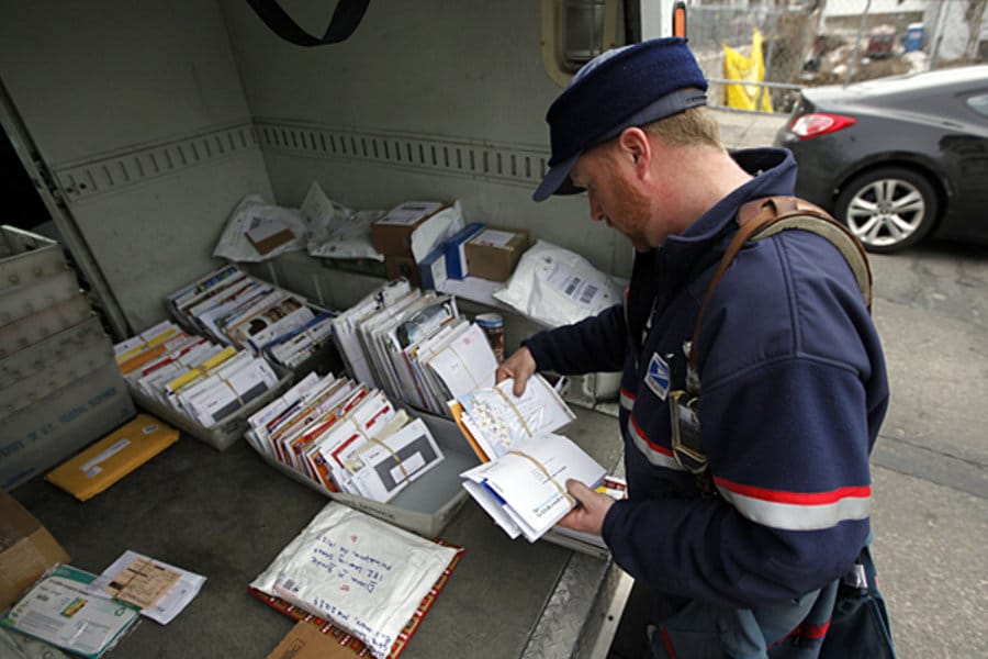mail delays are not the Postmaster General's fault