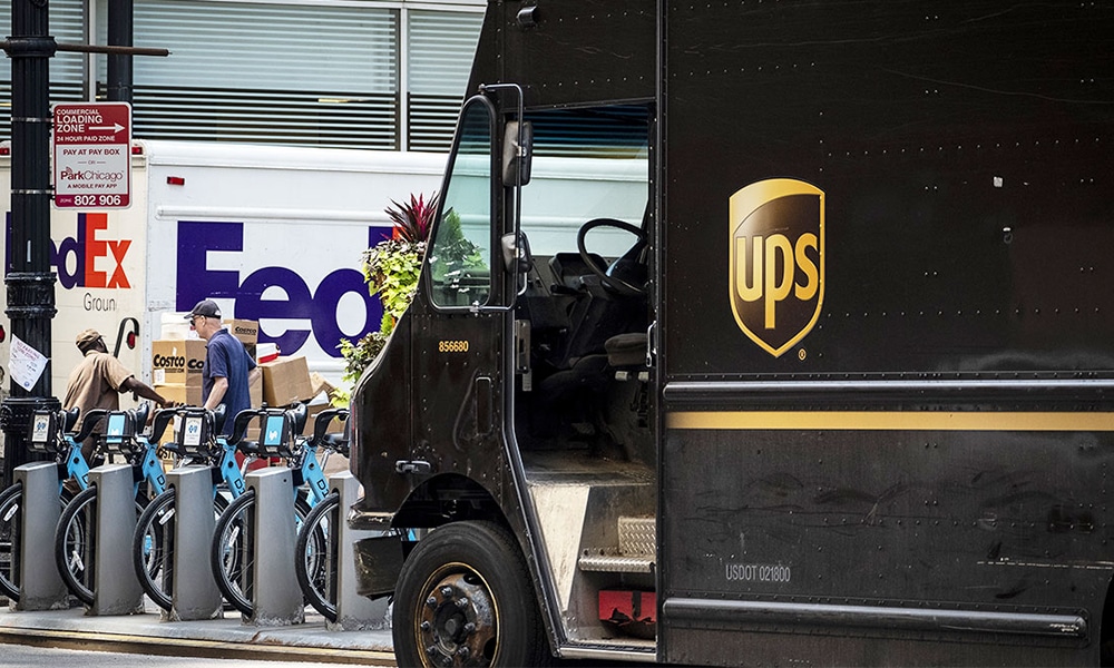 UPS and FedEx face delivery van shortage