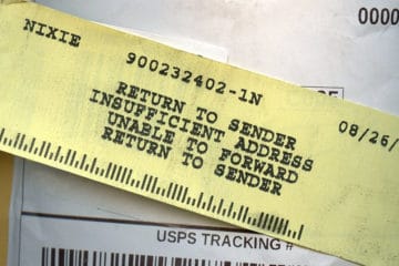 track a return to sender package