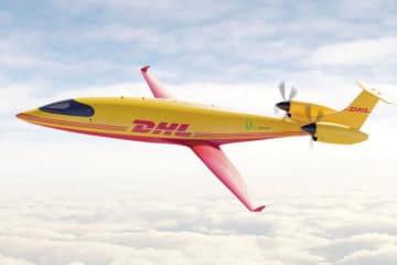 DHL orders fleet of all-electric planes