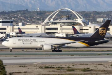 the Postal Service's primary air cargo provider is now UPS